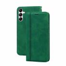 For Samsung Galaxy A14 4G / 5G Frosted Business Magnetic Horizontal Flip PU Phone Case(Green) - 1