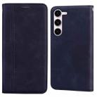 For Samsung Galaxy S24 Frosted Business Magnetic Horizontal Flip PU Phone Case(Black) - 1