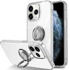 For iPhone 11 Pro Max Ring Holder TPU Phone Case(Transparent) - 1