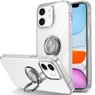 For iPhone 11 Ring Holder TPU Phone Case(Transparent) - 1