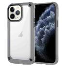 For iPhone 11 Pro Skin Feel TPU + PC Phone Case(Transparent Black) - 1