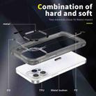 For iPhone 16 Pro Max Skin Feel TPU + PC Phone Case(Transparent Black) - 3