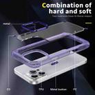 For iPhone 16 Pro Max Skin Feel TPU + PC Phone Case(Transparent Purple) - 3