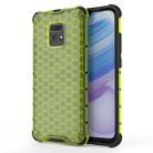 For Xiaomi Redmi 10X 5G Shockproof Honeycomb PC + TPU Protective Case(Green) - 1