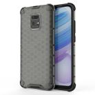 For Xiaomi Redmi 10X 5G Shockproof Honeycomb PC + TPU Protective Case(Black) - 1