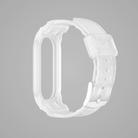 For Xiaomi Mi Band 7 / 6 / 5 Integrated TPU Watch Band(Transparent) - 2