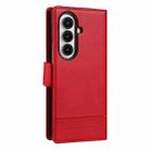 For Samsung Galaxy Z Fold7 5G AZNS Magnetic Calf Texture Flip Leather Phone Case(Red) - 3