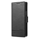 For Samsung Galaxy Z Fold7 5G AZNS Magnetic Calf Texture Flip Leather Phone Case(Black) - 2
