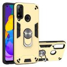 For Huawei Honor Play 4T 2 in 1 Armour Series PC + TPU Protective Case with Ring Holder(Gold) - 1