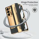 For Samsung Galaxy Z Fold5 5G Integrated Full Coverage Phone Case with Hinge(Gold+Black) - 2
