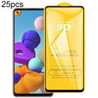 For Samsung Galaxy A24s 25pcs 9D Full Glue Screen Tempered Glass Film - 1