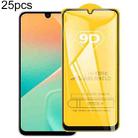 For Samsung Galaxy F36 5G 25pcs 9D Full Glue Screen Tempered Glass Film - 1