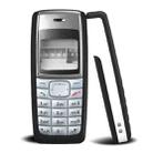 For Nokia 1110 / 1112 Full Housing Cover(Black) - 1