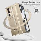 For Samsung Galaxy Z Fold5 5G Integrated Folding Phone Case with Hinge(Champagne Gold) - 2