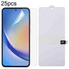 For Samsung Galaxy A35 25pcs Full Screen Protector Explosion-proof Hydrogel Film - 1