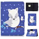 For Amazon Fire Max 11 2023 Colored Drawing Smart Leather Tablet Case(Arctic Fox) - 1