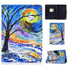 For Amazon Fire Max 11 2023 Colored Drawing Smart Leather Tablet Case(Watercolor Tree) - 1