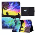 For Amazon Fire Max 11 2023 Colored Drawing Smart Leather Tablet Case(Starry Reflection) - 1