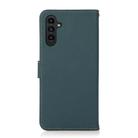 For Samsung Galaxy A05s KHAZNEH Custer Genuine Leather RFID Phone Case(Green) - 3