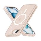 For iPhone 16e Terminator Style Glitter Powder MagSafe Magnetic Phone Case(Gold) - 3