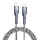 DUZZONA A2 PD 65W USB-C / Type-C to Type-C Fast Charging Data Cable, Length:2m(Grey) - 1