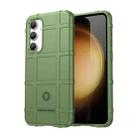 For Samsung Galaxy S23 FE 5G Full Coverage Shockproof TPU Phone Case(Green) - 1