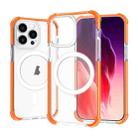 For iPhone 15 Pro Max Acrylic Magsafe Magnetic Shockproof Phone Case(Orange) - 1