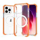 For iPhone 15 Pro Magsafe Magnetic Acrylic Shockproof Phone Case(Orange) - 1