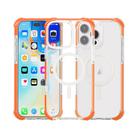 For iPhone 16 Pro Max Acrylic Magsafe Magnetic Shockproof Phone Case(Orange) - 1