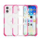 For iPhone 16 Plus Acrylic Magsafe Magnetic Shockproof Phone Case(Pink) - 1