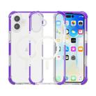 For iPhone 16 Plus Acrylic Magsafe Magnetic Shockproof Phone Case(Purple) - 1