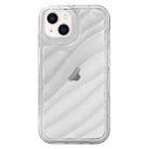 For iPhone 14 Plus Waves TPU Phone Case(Transparent) - 1