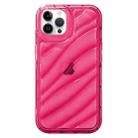 For iPhone 14 Pro Waves TPU Phone Case(Red) - 1