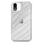 For iPhone XR Waves TPU Phone Case(Transparent) - 1