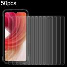 For HOTWAV W11 50pcs 0.26mm 9H 2.5D Tempered Glass Film - 1