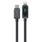 WK WDC-08 PD 20W USB-C/Type-C to 8 Pin Digital Display Data Cable, Length: 1m(Black) - 1