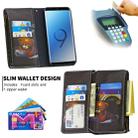 For Samsung Galaxy S9 Colored Drawing Pattern Zipper Horizontal Flip Leather Case with Holder & Card Slots & Wallet(Bear) - 5