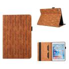 For iPad Air / Air 2 / 9.7 2018 Lucky Bamboo Pattern Leather Tablet Case(Brown) - 1
