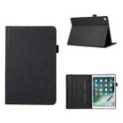 For iPad 10.2 Lucky Bamboo Pattern Leather Tablet Case(Black) - 1