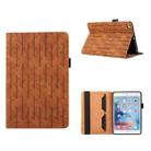 For iPad mini 5 / 4 / 3 / 1 Lucky Bamboo Pattern Leather Tablet Case(Brown) - 1