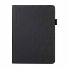 For iPad Pro 12.9 2022 / 2021 Lucky Bamboo Pattern Leather Tablet Case(Black) - 2