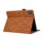 For iPad Pro 11 2022 / 2021 Lucky Bamboo Pattern Leather Tablet Case(Brown) - 5
