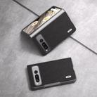 For Google Pixel Fold ABEEL Genuine Leather Litchi Texture Phone Case(Black) - 3
