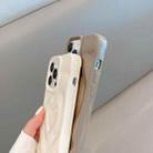 For iPhone 11 3D Love Pattern Phone Case(Silver) - 4