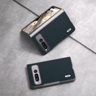 For Google Pixel Fold ABEEL Genuine Leather + PC Litchi Texture Phone Case(Green) - 3