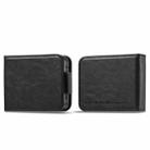 For Samsung Galaxy Z Flip6 5G LC.IMEEKE RFID Anti-theft Leather Phone Case(Black) - 1