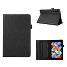 For Xiaomi Redmi Pad 10.61 Lucky Bamboo Pattern Leather Tablet Case(Black) - 1
