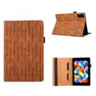 For Xiaomi Redmi Pad 10.61 Lucky Bamboo Pattern Leather Tablet Case(Brown) - 1