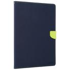 For iPad Pro 12.9 (2020) GOOSPERY FANCY DIARY Horizontal Flip PU Leather Tablet Case with Holder & Card Slots & Wallet(Navy) - 2