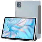 For Teclast M50 / M50 Pro / M50 HD 3-Fold Holder Folio Leather Tablet Smart Case(Grey) - 1